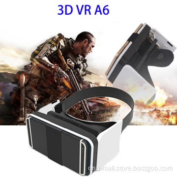Foldable VR BOX 3D Headset Virtual Reality Glasses for Smartphones